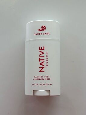 NWOT Native Deodorant Stick -  Candy Cane  2.65 oz / 75 g